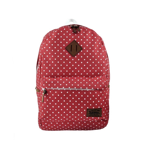 Kaukko Dots Kırmızı Sırt Çantası 45018