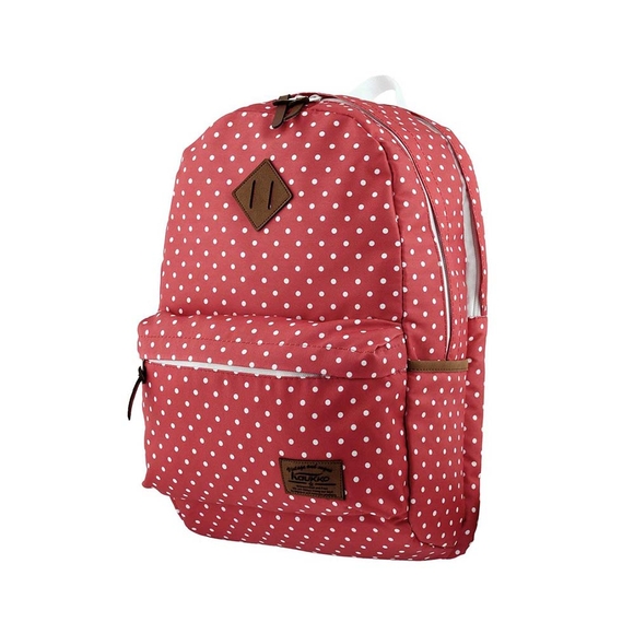 Kaukko Dots Kırmızı Sırt Çantası 45018