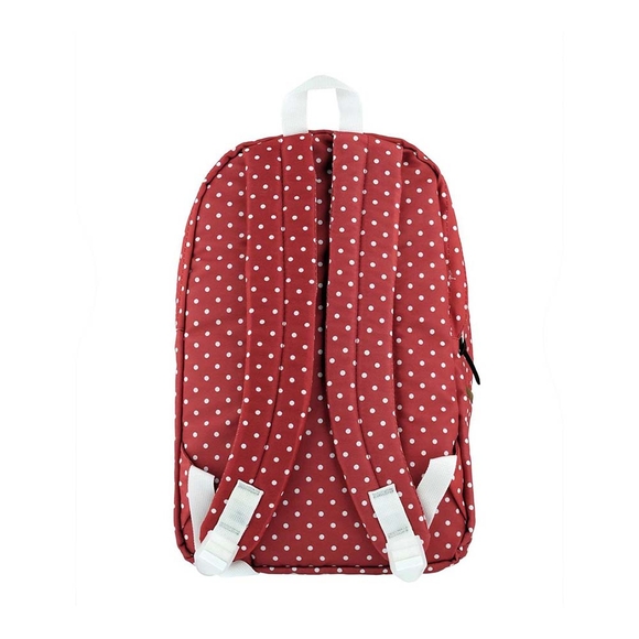 Kaukko Dots Kırmızı Sırt Çantası 45018