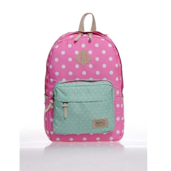 Kaukko Dots Sırt Çantası Gül Kurusu K1110