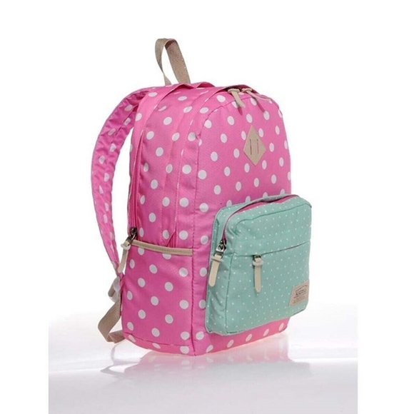 Kaukko Dots Sırt Çantası Gül Kurusu K1110