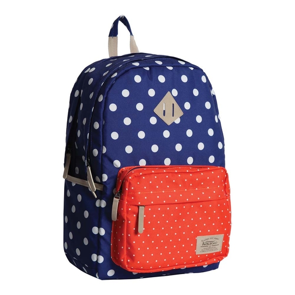 Kaukko Dots Sırt Çantası (Lacivert) K1027