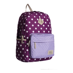 Kaukko - Kaukko Dots Sırt Çantası (Mor) K1025