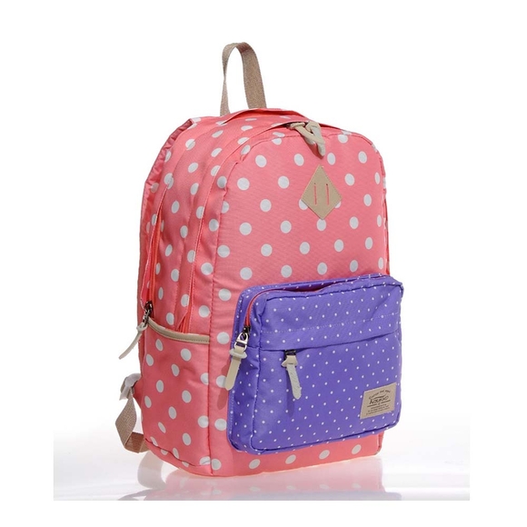 Kaukko Dots Sırt Çantası Yavruağzı K1109