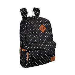 Kaukko - Kaukko Dots Siyah Sırt Çantası 45017