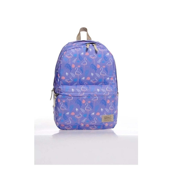 Kaukko Flamingo Sırt Çantası Lila K1129
