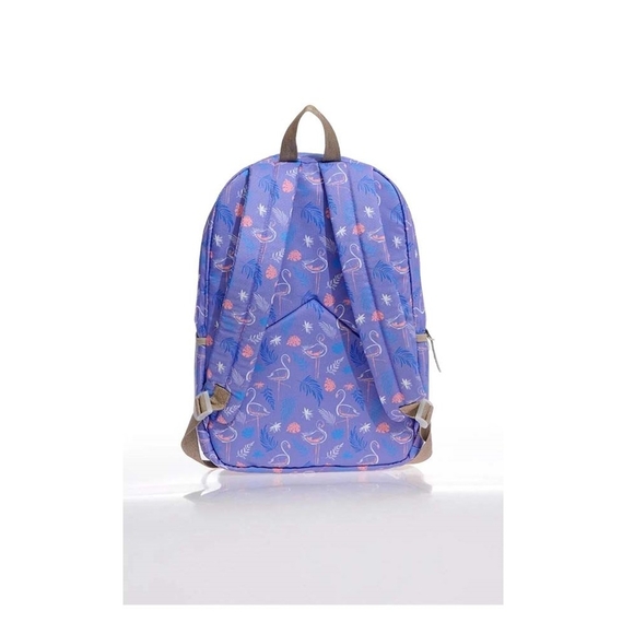 Kaukko Flamingo Sırt Çantası Lila K1129