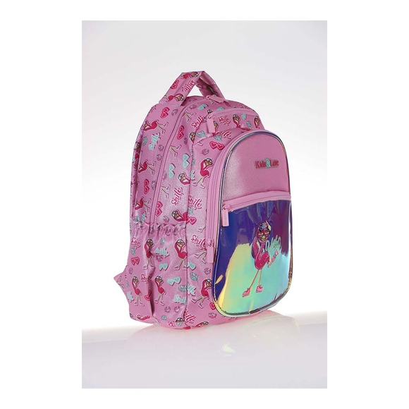 Kaukko Kıds-Love Flamingo Sırt Çantası Aynalı-Sim L5066