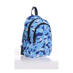 Kaukko Kids&Love Blue Soldier Anaokul Çantası V6011 - Thumbnail