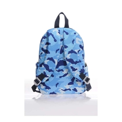 Kaukko Kids&Love Blue Soldier Anaokul Çantası V6011 - Thumbnail