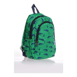 Kaukko Kids&Love Green Friend Anaokul Çantası V6013 - Thumbnail