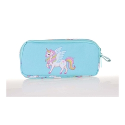 Kaukko - Kaukko Kids&Love Unicorn Kalem Çantası Aynalı-Taş L8062