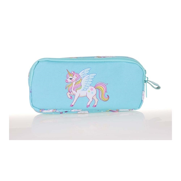 Kaukko Kids&Love Unicorn Kalem Çantası Aynalı-Taş L8062