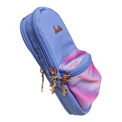 Kaukko Magic Dreams Junior Bag Kalem Çantası Simli K2288 - Thumbnail