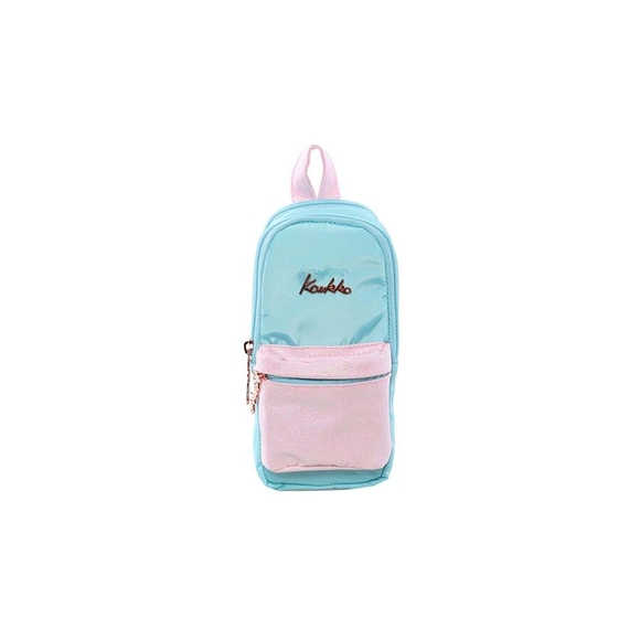 Kaukko Magical Junior Bag Kalem Çantası Simli-Tur K2283