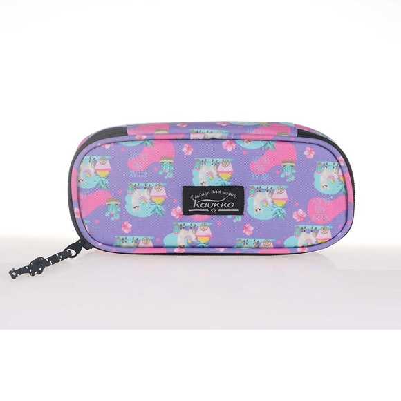 Kaukko Nature Özel Bölmeli Junior Bag Kalem Çantası K2331