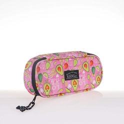 Kaukko Nature Özel Bölmeli Kalem Çantası Avakado K2332 - Thumbnail