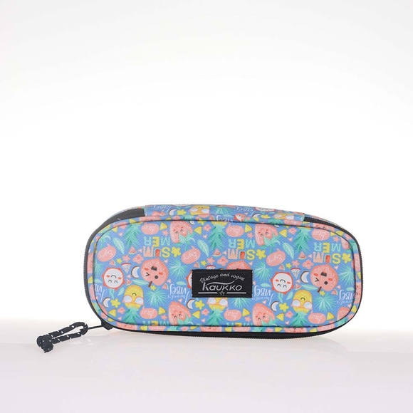 Kaukko Nature Özel Bölmeli Kalem Çantası Fruit K2333