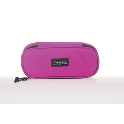 Kaukko - Kaukko Özel Bölmeli Kalem Çantası (Fuşya) K2265