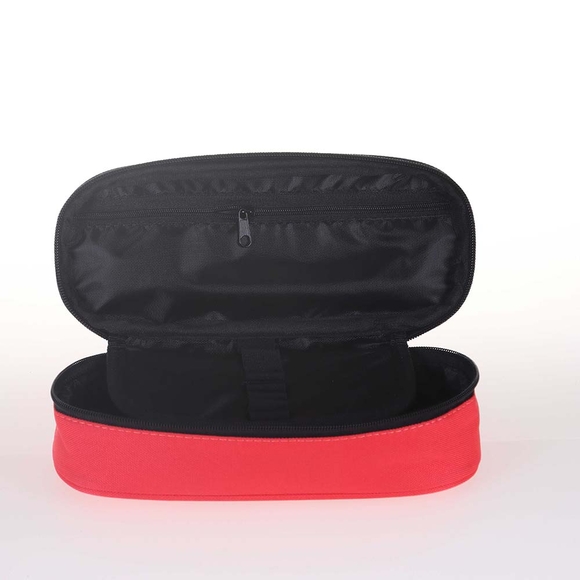 Kaukko Özel Bölmeli Kalem Çantası (Mercan) K2268