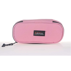 Kaukko - Kaukko Özel Bölmeli Kalem Çantası Pembe K2267