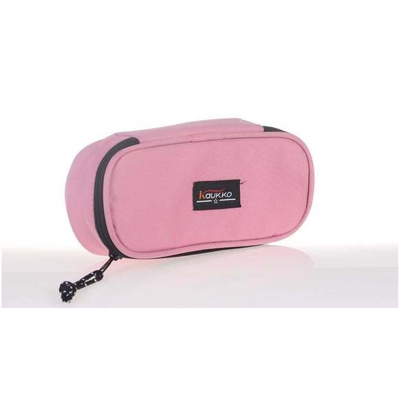 Kaukko Özel Bölmeli Kalem Çantası Pembe K2267