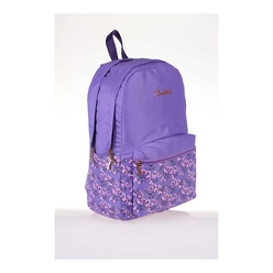 Kaukko Soft Floral Sırt Çantası (Mor) K1375 - Thumbnail