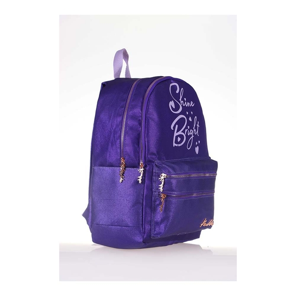 Kaukko Sparkle Sırt Çantası (Mor) K1392