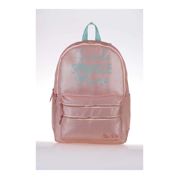 Kaukko Sparkle Sırt Çantası (Somon) K1389