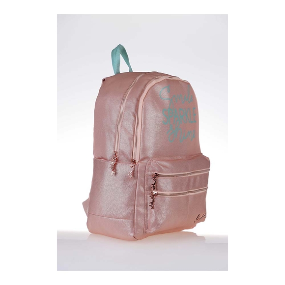 Kaukko Sparkle Sırt Çantası (Somon) K1389