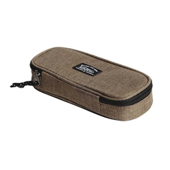 Kaukko - Kaukko Special Partition Kalem Çantası (Kahve) K2005