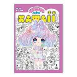 Doğan Egmont - Kawaii Anime Mutlu Boyama 1 Mor