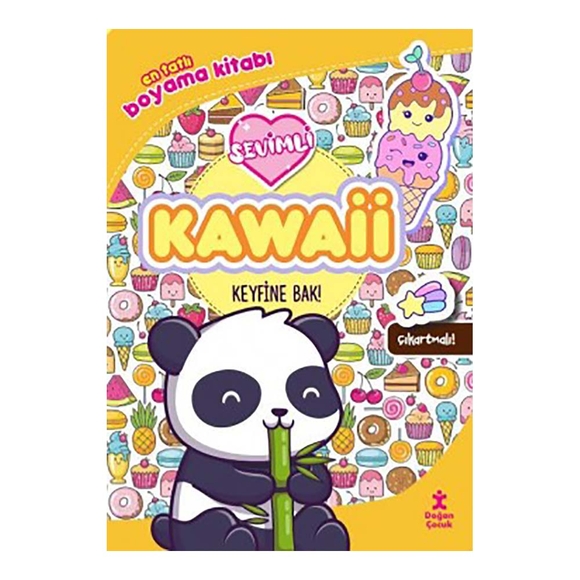 Kawaii Boyama Kitabı Keyfine Bak