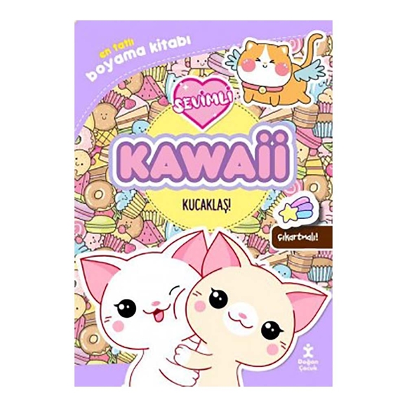 Kawaii Boyama Kitabı Kucaklaş