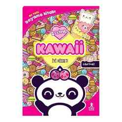 Doğan Egmont - Kawaii İyi Hisset! En Tatlı Çıkartmalı Boyama Kitabı