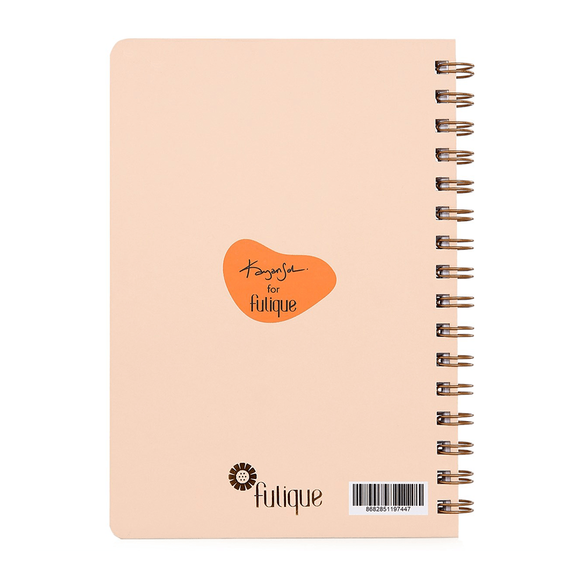 Kayansel for fulique Kadın Spiralli Noktalı Defter 14.8x21cm