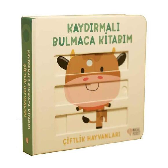 Kaydırmalı Bulmaca Kitabım - Çiftlik Hayvanları