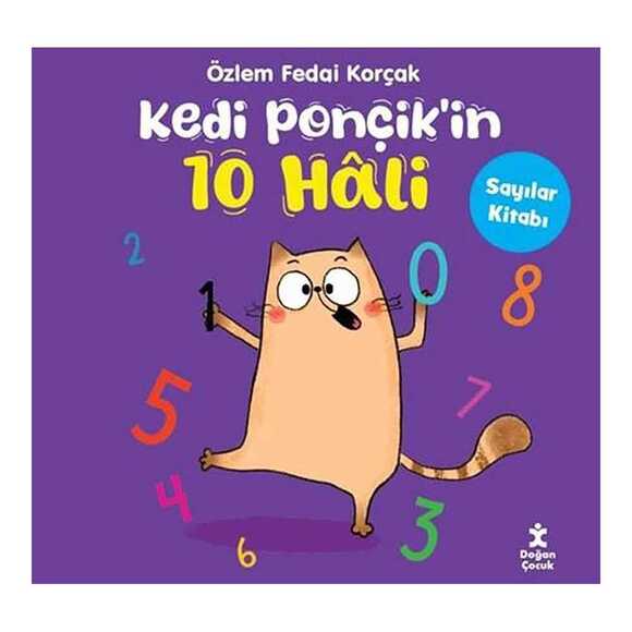 Kedi Ponçik’in 10 Hali -Sayılar Kitabı