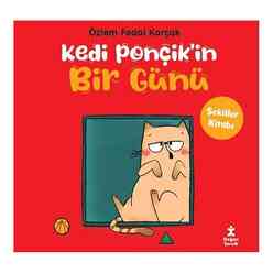 Kedi Ponçik’in Bir Günü - Şekiller Kitabı - Thumbnail