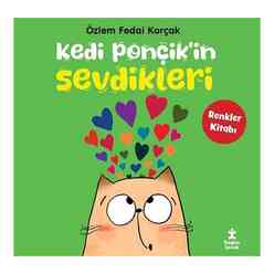 Kedi Ponçik’in Sevdikleri - Renkler Kitabı - Thumbnail