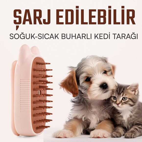 Kedi ve Köpek Tarağı Buharlı Bej YQ1127I
