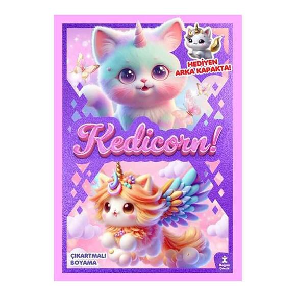 Kedicorn! Parti Zamanı Çıkartmalı