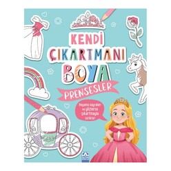 Altın - Kendi Çıkartmanı Boya - Prensesler