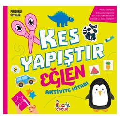 Bıcırık Yayınları - Kes Yapıştır Eğlen Aktivite Kitabı