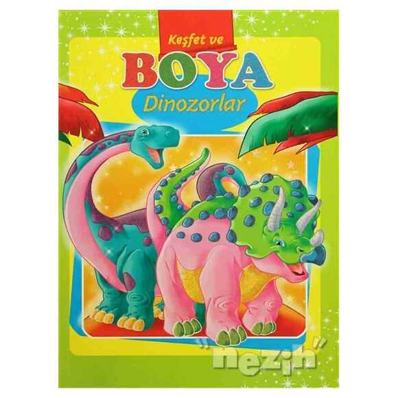 Keşfet ve Boya - Dinozorlar