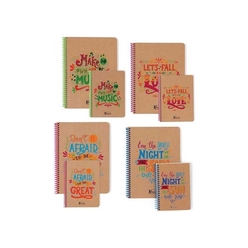 Keskincolor - Keskin 12x17cm 100Yp Kareli Doodles Sert Kapak Defter 415742