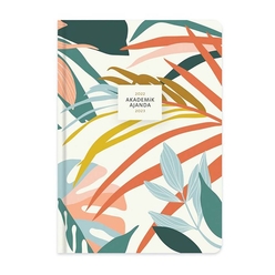 Keskincolor - Keskin 17x24 Ciltli Akademik Ajanda 2022-2023 Tropik 830251