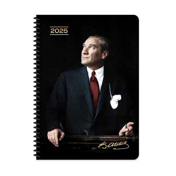Keskin 2025 Atatürk Günlük Spr. Ajanda Cumhurbaşkanı 600077-99