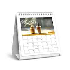 Keskin 2025 Kare Masa Takvimi Kahve 600028-99 - Thumbnail