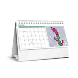 Keskin 2025 Karton Üçgen Masa Takvimi Ebru 600039-99 - Thumbnail